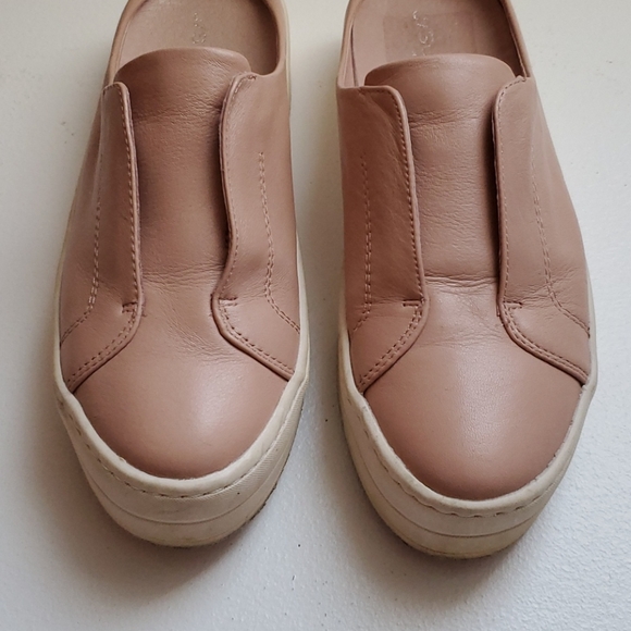 🌷J/SLIDES NYC Leather Slip-on Plataform Sneaker - Picture 3 of 8
